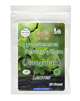 Jiaogulan Gynostemma pentaphyllum Teabags 12 Count (Jiaogulan)