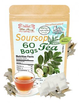 Soursop Graviola Leaves Tea 60 Tea bags 
