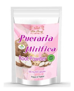 Pueraria mirifica Root Powder Capsules (400 Capsules)