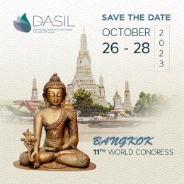 หมอรุจ (ผู้ช่วยศาสตราจารย์นายแพทย์ศุภะรุจ เลื่องอรุณ) ได้รับเกียรติเป็นวิทยากรในงานประชุมระดับโลก DASIL Congress ครับ