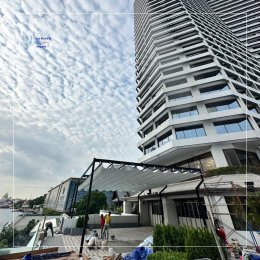 Royal Orchid Sheraton Hotel หลังคาผ้าใบเลื่อนเปิด-ปิด