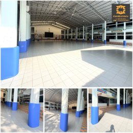 เบาะหุ้มเสากันกระแทก ภายในโรงเรียน  