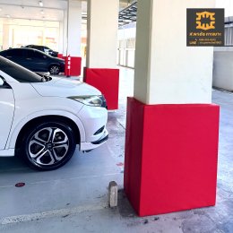 เบาะหุ้มเสากันกระแทก โชว์รูมรถยนต์ HONDA