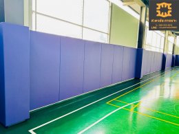 wall padding for gym เบาะติดผนังกันกระแทก โรงยิม