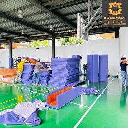 wall padding for gym เบาะติดผนังกันกระแทก โรงยิม