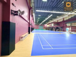 รับทำเบาะหุ้มเสาสนามแบดมินตัน