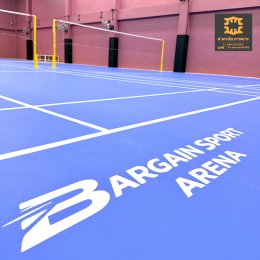 รับทำเบาะหุ้มเสาสนามแบดมินตัน