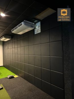 golf simulator room ห้องตีกอล์ฟภายในร่ม  รับออกแบบ / ผลิต / ติดตั้งทั่วประเทศ