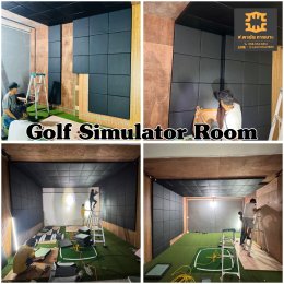 รับทำ ห้องกอล์ฟ Golf Simulator Room