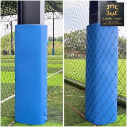 รับทำเบาะหุ้มเสาสนามฟุตบอล