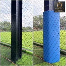 รับทำเบาะหุ้มเสาสนามฟุตบอล