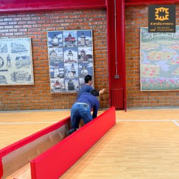 เบาะหุ้มเสากันกระแทก (Wall & Column Padding) สั่งตัดตามขนาด