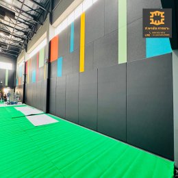 รับทำเบาะติดผนังกันกระแทก โรงยิม ( Wall padding gym )