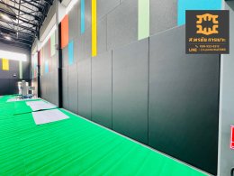 รับทำเบาะติดผนังกันกระแทก โรงยิม ( Wall padding gym )