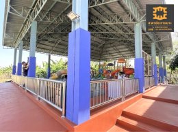 รับทำเบาะหุ้มเสากันกระแทก สนามเด็กเล่น 