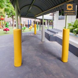รับทำ เบาะหุ้มเสากันกระแทก ทุกชนิด Column Padding