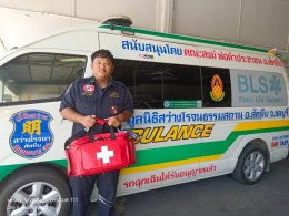 บริจาคกระเป๋ากู้ภัยRESCUER BAG แก่มูลนิธิสว่างโรจนธรรมสถาน 