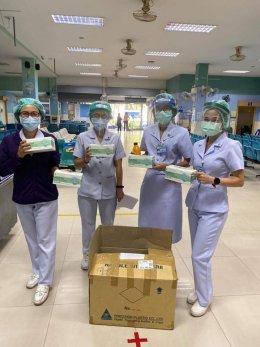 Donation Face mask Azeptic to Samutsakorn Hospital 