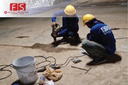 งานฉีด PU Foam Insulation