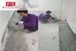 งานซ่อมยิงหยุดน้ำรั่วด้วย  PU  Resin  Injection ระบบขนส่งมวลชนกรุงเทพ  จำกัด  (มหาชน)