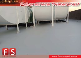 Polyurrethen กันซึมโพลียูรีเทน ในพื้นที่ๆมีความซับซ้อนมาก