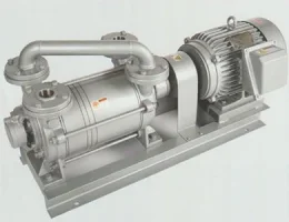 Liquid ring vacuum pump