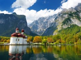 เคอนิชส์เซ Konigssee ทะเลสาบแห่งแคว้นบาวาเรีย bavaria เยอรมนี