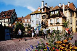 Old town colmar-France เมืองเก่าแก่ที่มีความสวยงามแบบดังเดิม