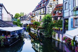 Old town colmar-France เมืองเก่าแก่ที่มีความสวยงามแบบดังเดิม