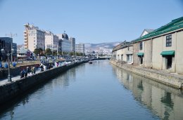  Otaru Canal-Japan เป็นเมืองแห่งเศรษฐกิจ