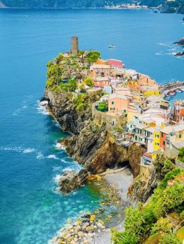 Cinque Terre-Italy หมู่บ้านที่มีความโดนเด่น