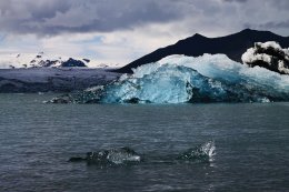 Jökulsárlón-Iceland ทะเลสาบที่ใฆย่ที่สุดและสวย