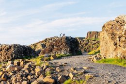 Giant's Causeway-Ireland เป็นสถานที่ๆมีหินที่หลากหลาย