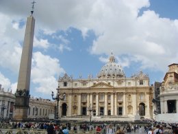 Saint Peter's Basilica-Italy มีโบสถ์ที่สวยงามที่สุด