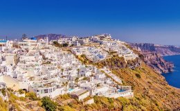 Santorini Island-Greece ที่มีความธรรมชาติที่สวยงาม