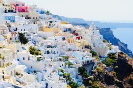 Santorini Island-Greece ที่มีความธรรมชาติที่สวยงาม