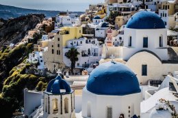 Santorini Island-Greece ที่มีความธรรมชาติที่สวยงาม