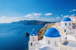 Santorini Island-Greece ที่มีความธรรมชาติที่สวยงาม