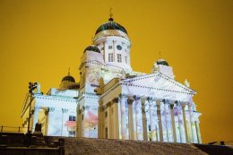 Helsinki cathedral-Finland ประเทศที่ความโดนเด่นทางธรรมชาติ