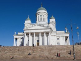 Helsinki cathedral-Finland ประเทศที่ความโดนเด่นทางธรรมชาติ