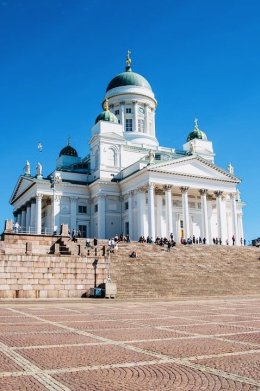 Helsinki cathedral-Finland ประเทศที่ความโดนเด่นทางธรรมชาติ