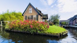 Giethoorn village-Netherlands  หมู่บ้านที่สวยงามและเงียบสงบ