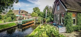 Giethoorn village-Netherlands  หมู่บ้านที่สวยงามและเงียบสงบ