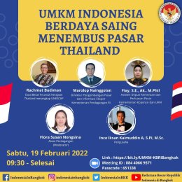 UMKM Indonesia Berdaya Saing Menembus Pasar Thailand