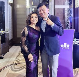 Regent Intl. Co., South Korea, led by CEO Mr. Young G. Yoo, joined Apollo Tyres’s Conference at Hilton Sukhumvit Hotel, Bangkok, on Oct 21, 2023