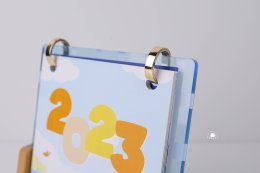 ปฏิทินฐานไม้ อะคริลิค
