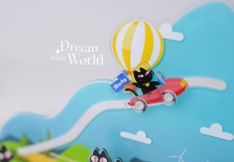 Acrylic Dream World