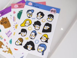 สติ๊กเกอร์ pvcขาวด้าน/ขาวเงา