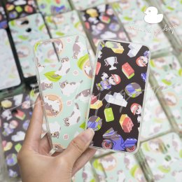 เคสซิลิโคนสกรีนหลังทึบ