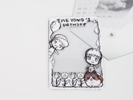 frame cardใส 